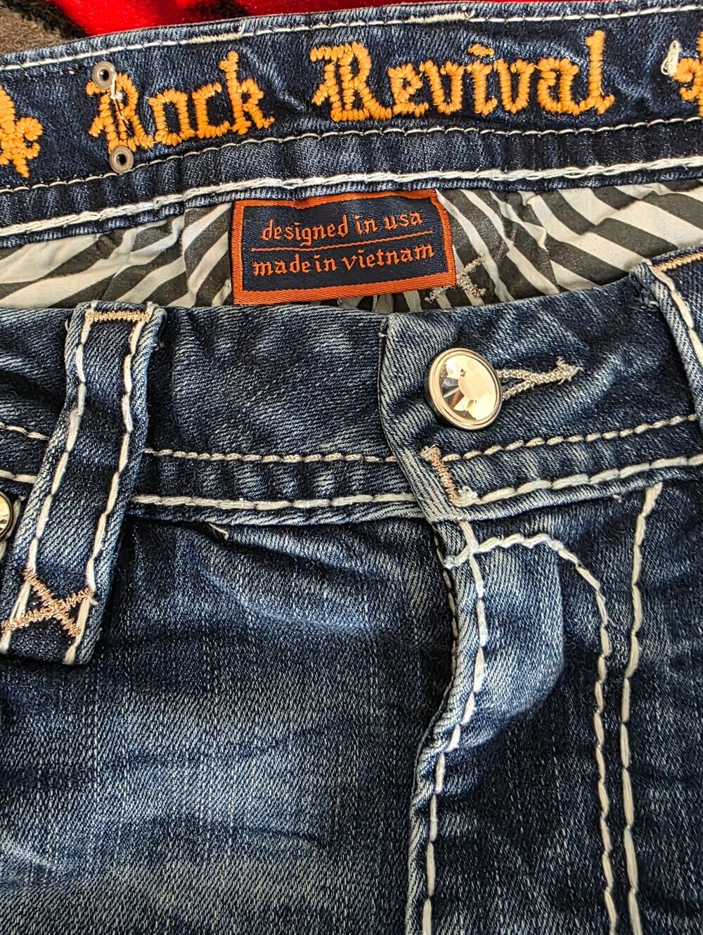 Rock Revival Bermuda Denim Shorts Women's Size 27. - Picture 10 of 16
